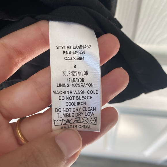 Sage The Label Velvet Burnout Mini Skirt - Picture 8 of 9